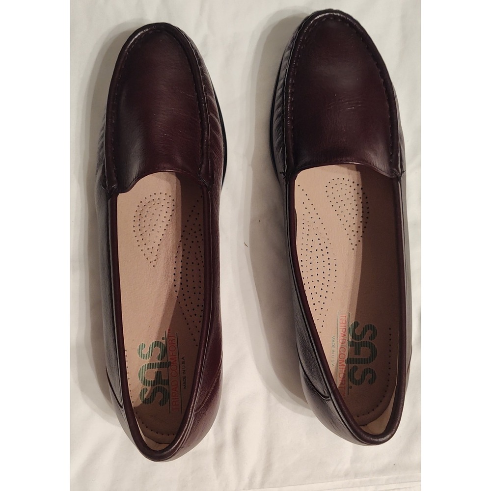 SAS Shoes, Simplify Everyday‎ Loafer, wine color, size 10N